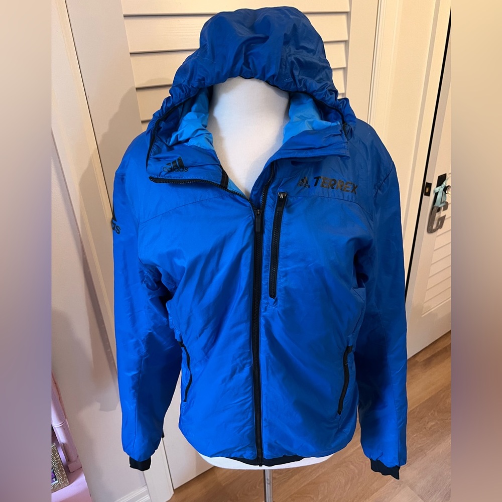 EUC Adidas Terrex Permaloft hooded jacket Large